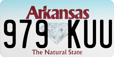 AR license plate 979KUU