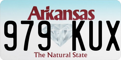 AR license plate 979KUX