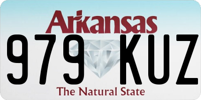 AR license plate 979KUZ