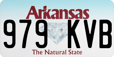 AR license plate 979KVB