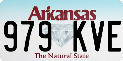 AR license plate 979KVE