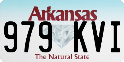 AR license plate 979KVI
