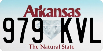 AR license plate 979KVL