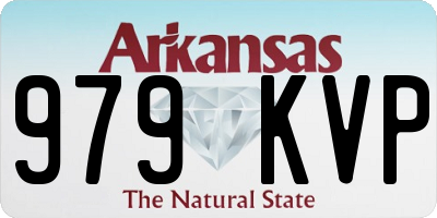AR license plate 979KVP