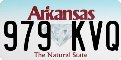AR license plate 979KVQ