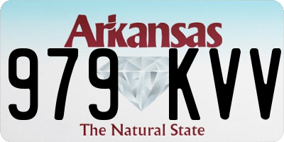 AR license plate 979KVV