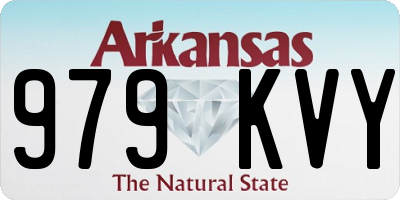 AR license plate 979KVY