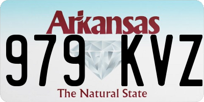 AR license plate 979KVZ