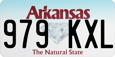 AR license plate 979KXL