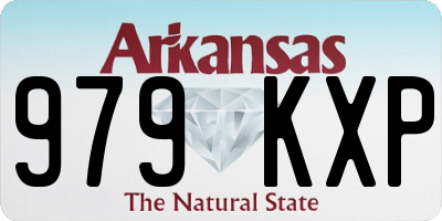 AR license plate 979KXP