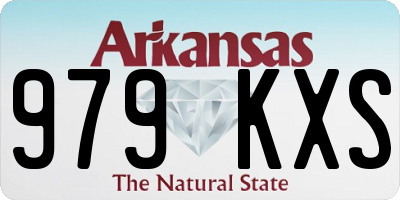 AR license plate 979KXS