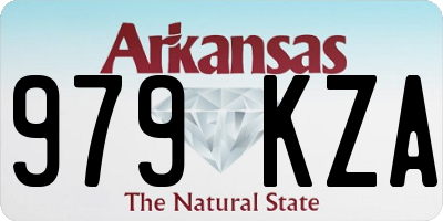 AR license plate 979KZA