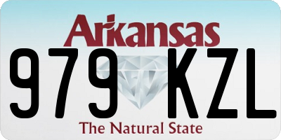 AR license plate 979KZL