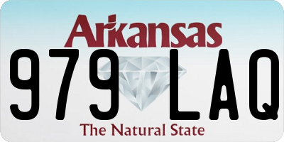 AR license plate 979LAQ