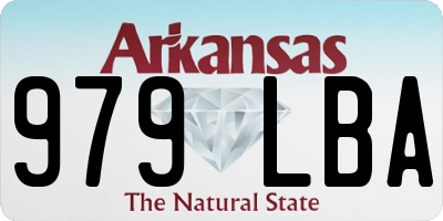 AR license plate 979LBA