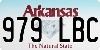 AR license plate 979LBC