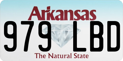 AR license plate 979LBD