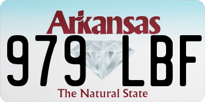 AR license plate 979LBF