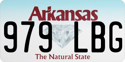 AR license plate 979LBG
