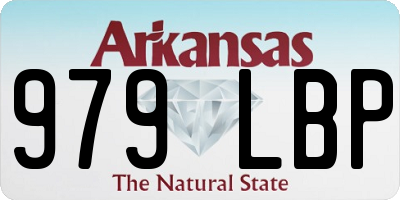 AR license plate 979LBP