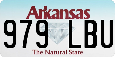 AR license plate 979LBU