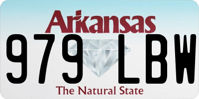 AR license plate 979LBW