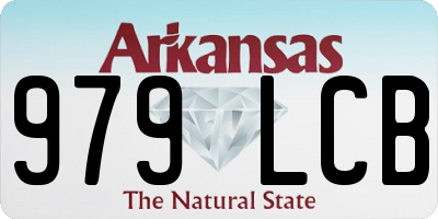 AR license plate 979LCB