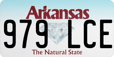 AR license plate 979LCE