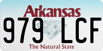 AR license plate 979LCF