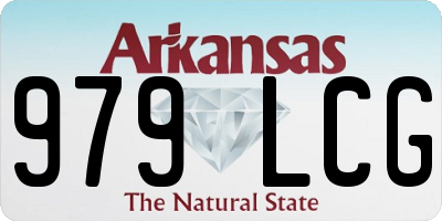 AR license plate 979LCG