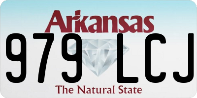 AR license plate 979LCJ