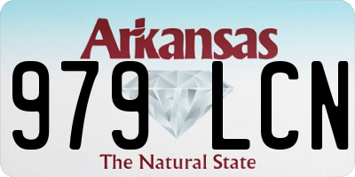 AR license plate 979LCN