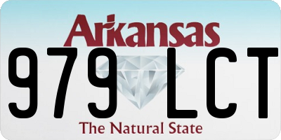 AR license plate 979LCT