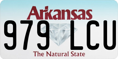 AR license plate 979LCU