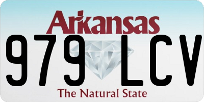 AR license plate 979LCV