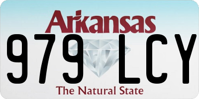 AR license plate 979LCY