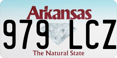 AR license plate 979LCZ