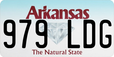 AR license plate 979LDG