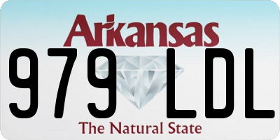 AR license plate 979LDL