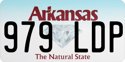 AR license plate 979LDP