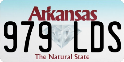 AR license plate 979LDS