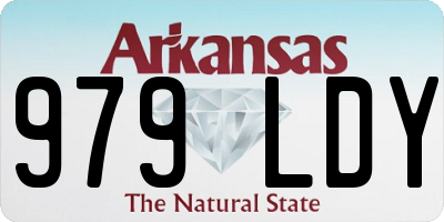 AR license plate 979LDY
