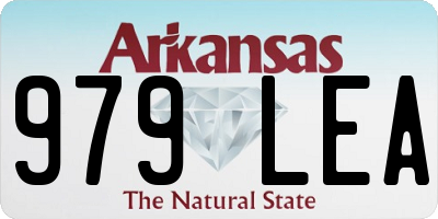 AR license plate 979LEA