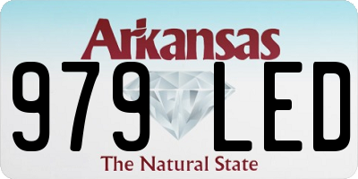 AR license plate 979LED