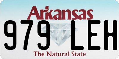 AR license plate 979LEH