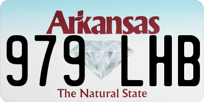 AR license plate 979LHB