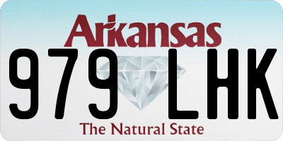 AR license plate 979LHK