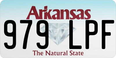 AR license plate 979LPF
