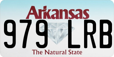 AR license plate 979LRB