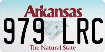 AR license plate 979LRC